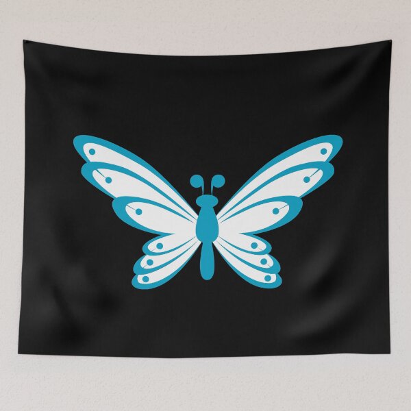 Item preview, Shallowtail blue butterfly designed and sold by OneTimeEngineer.