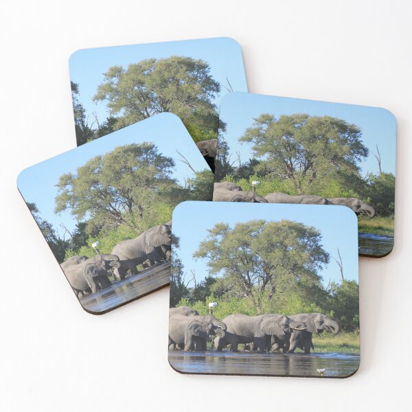 Item preview, Elephant who comes to drink designed and sold by EstelleRossetti.