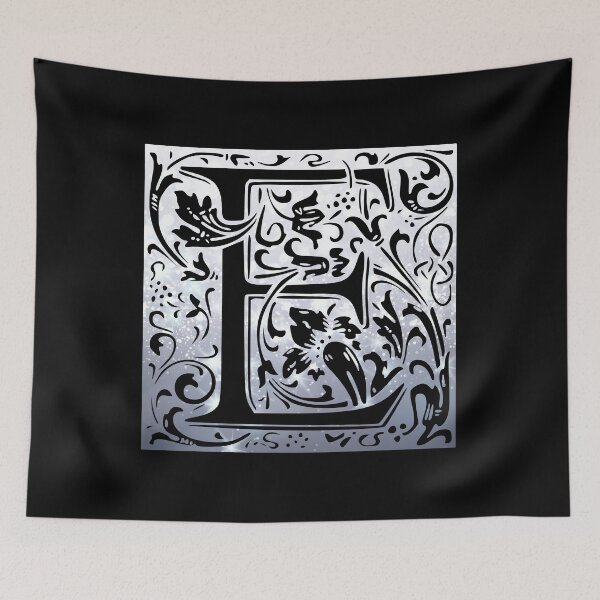 Item preview, The Letter E Beautiful floral bouquet sparkle design With Amazing Ornament  designed and sold by yacine12353.