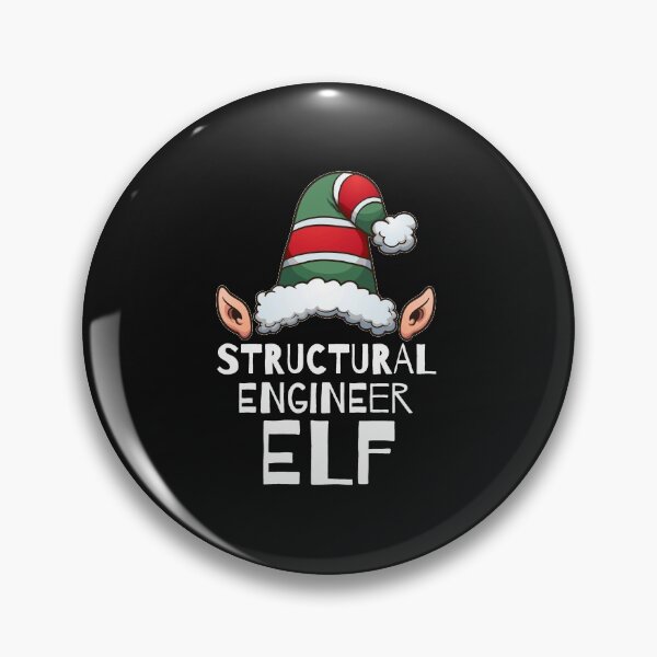Item preview, Structural Engineer Elf Christmas Holidays Xmas Elves Engineering designed and sold by losttribe.