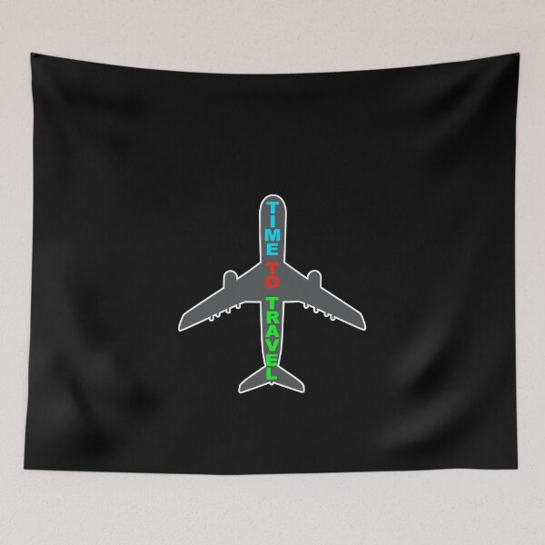 Item preview, Time To Travel Airplane designed and sold by majeed10.