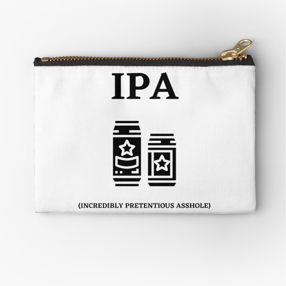 Item preview, Zipper Pouch designed and sold by Beercreation.