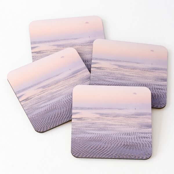 Item preview, Lone Figure on Formby Beach at Sunset designed and sold by Lenscraft by Robin Whalley.