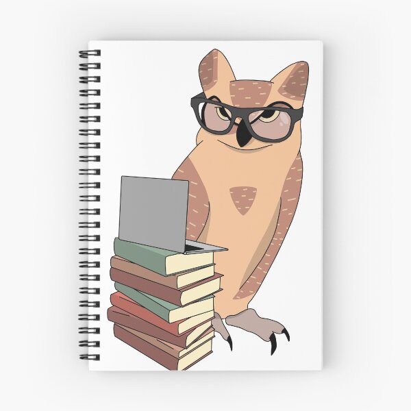 Item preview,  Nerdy owl designed and sold by lazyphilosopher.