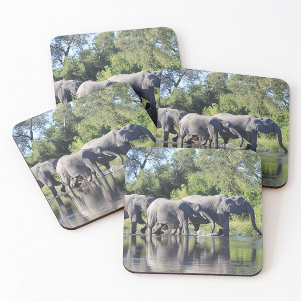 Item preview, Elephant who comes to drink designed and sold by EstelleRossetti.