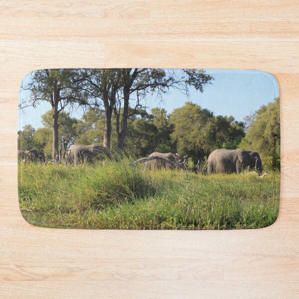 Item preview, Elephant who comes to drink designed and sold by EstelleRossetti.