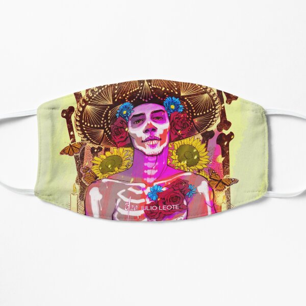 Dia de Los Muertos Flat Mask