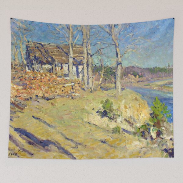 Item preview, Konstantin Korovin - Autumn landscape designed and sold by Impressionist Masters.