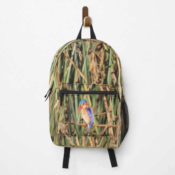 Item preview, Bismarck kingfisher in the reeds designed and sold by EstelleRossetti.