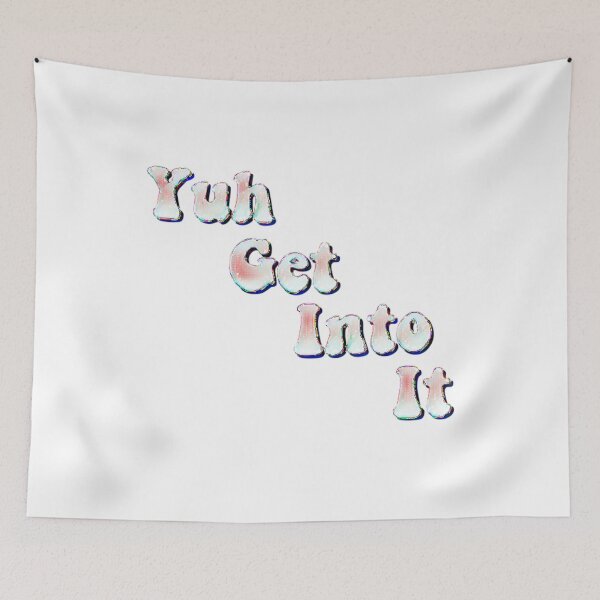 Item preview, Yuh Get Into It Meme Design designed and sold by oskaaa.