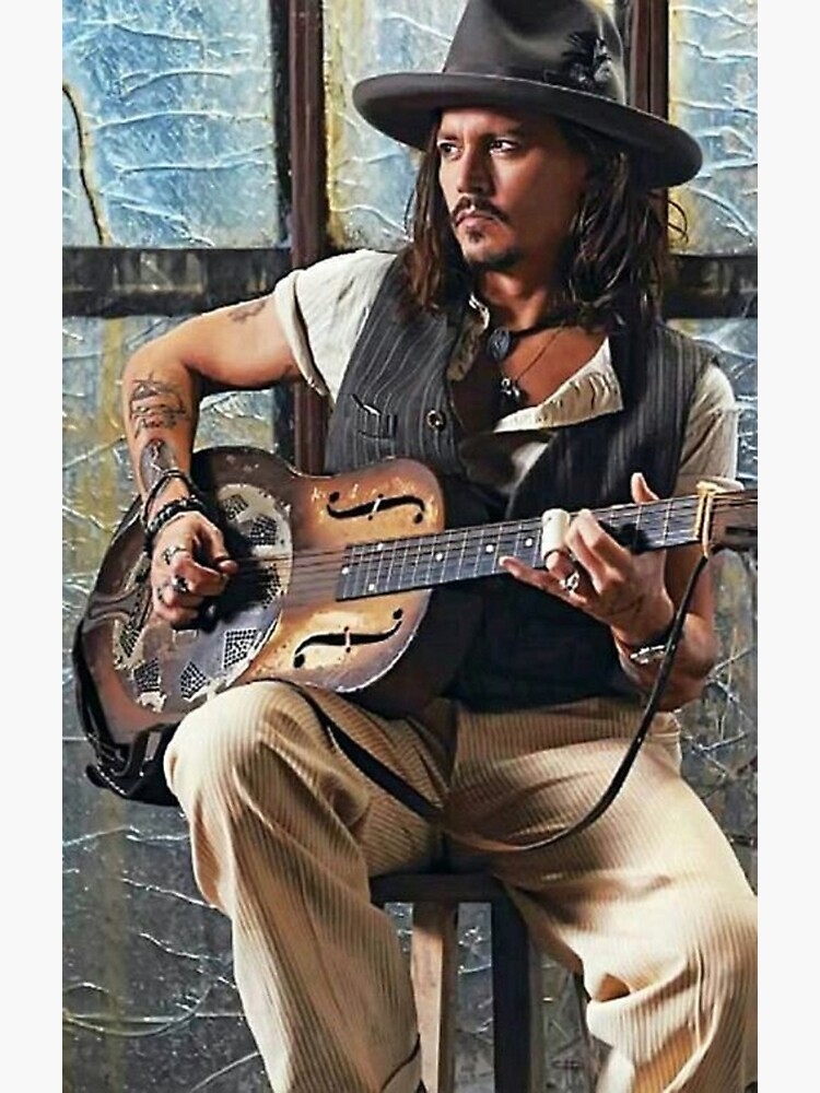Thumbnail 2 of 2, Greeting Card, johnny depp designed and sold by bacodanjeng.