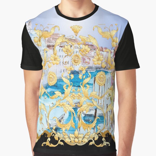 Venice with a Baroque style design. A lovely design for someone with style or loves fashion.. Graphic T-Shirt