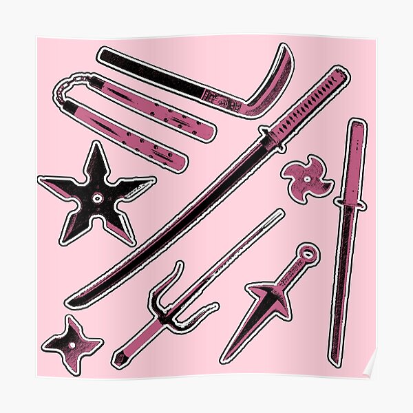 Pastel Weapon Posters for Sale | Redbubble