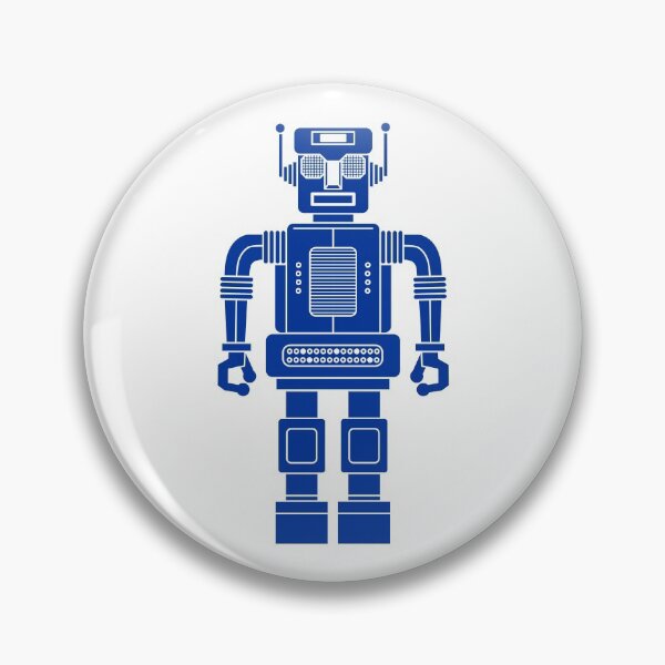 Item preview, Robot 270620/04 - Navy Blue and White designed and sold by Artberry.