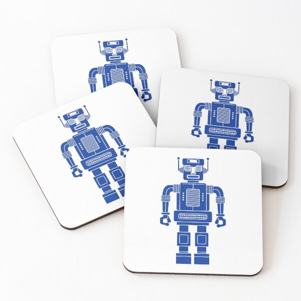 Item preview, Robot 270620/04 - Navy Blue and White designed and sold by Artberry.