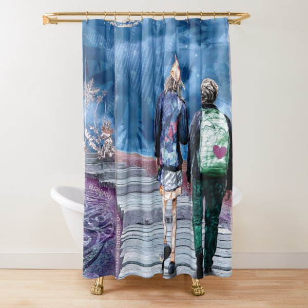 what life brings you and me
Do you want to look with me Shower Curtain