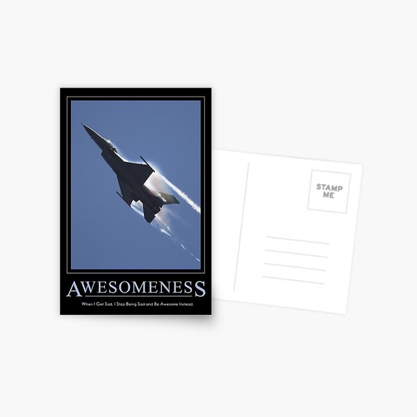 Awesomeness Postcard