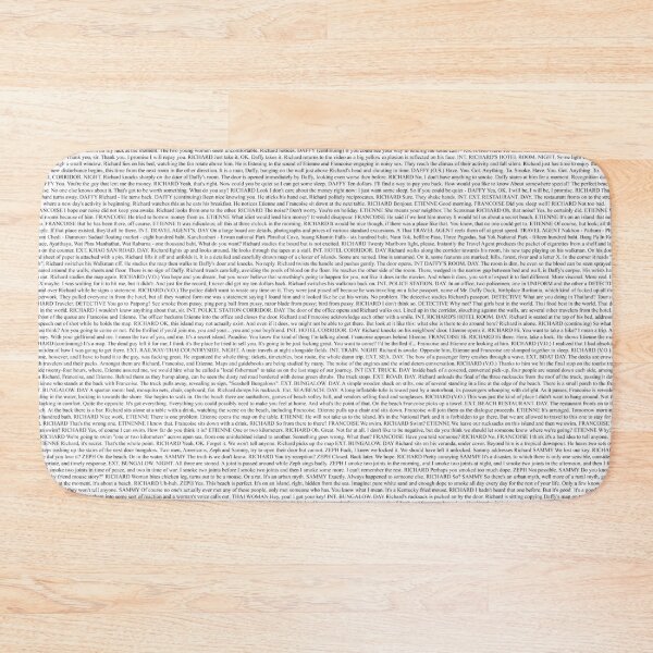 Item preview, The Beach - Part Script designed and sold by Pun-and-run.