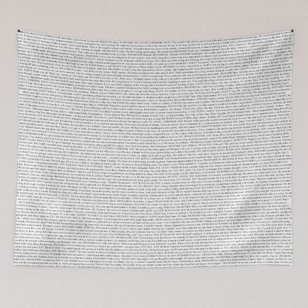 Item preview, The Beach - Part Script designed and sold by Pun-and-run.