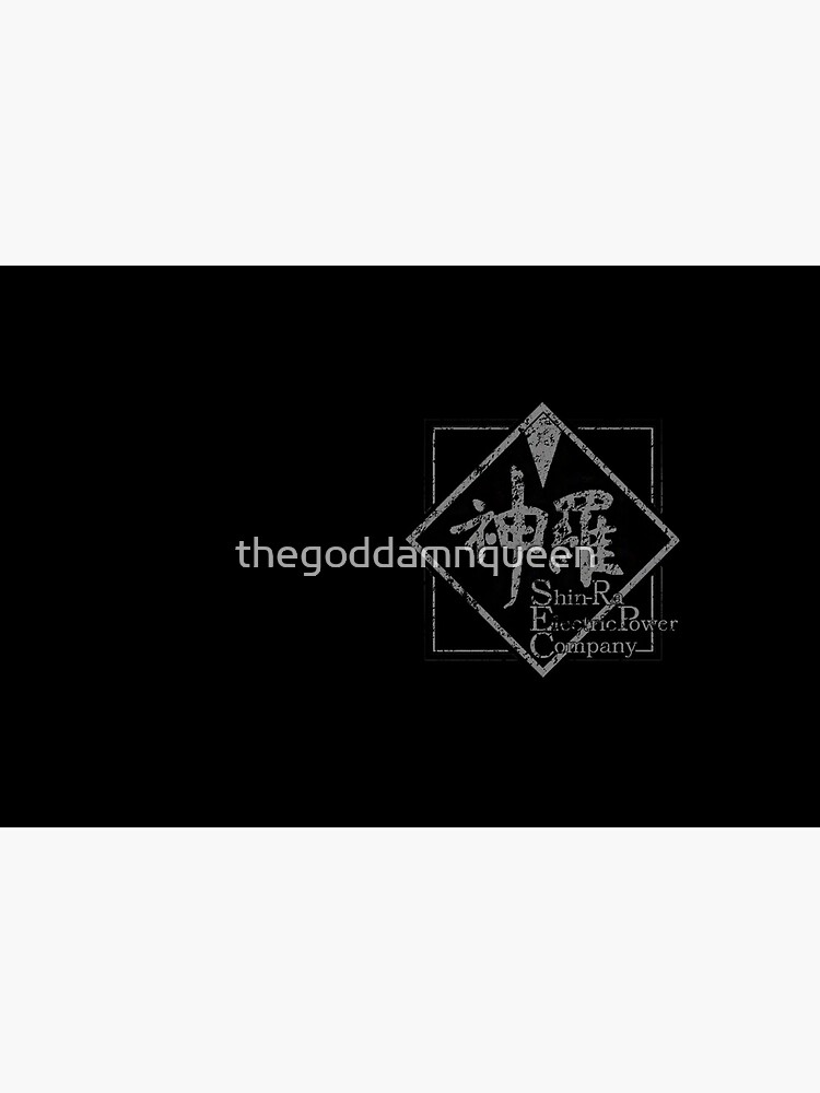 ShinRa Face Mask Basic Distressed by thegoddamnqueen