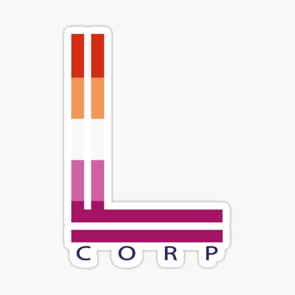 L-CORP Sticker