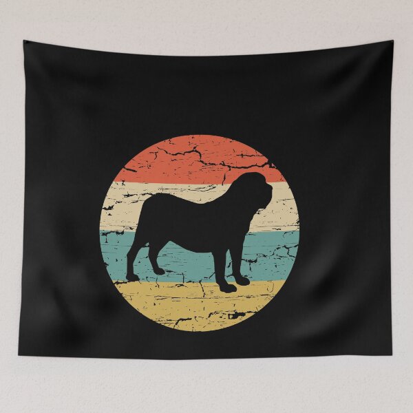 Item preview, Fila Brasileiro Vintage Retro Dog Lover Gift designed and sold by rafaeltto.