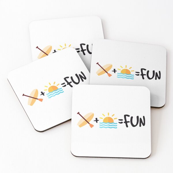 Item preview, SUP +  Sunset Ocean = Fun designed and sold by EqualsFun.