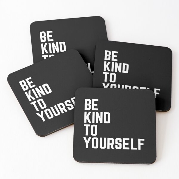 Item preview, be kind to yourself designed and sold by The Little Wood Cottage.