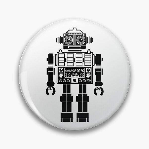Item preview, Robot 270620/08 - Black and White designed and sold by Artberry.