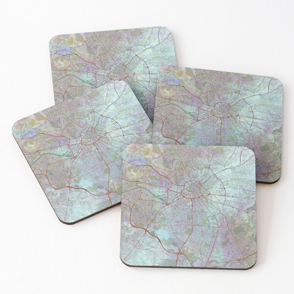 Item preview, Manchester England Street Map Urban designed and sold by IvonDesign.