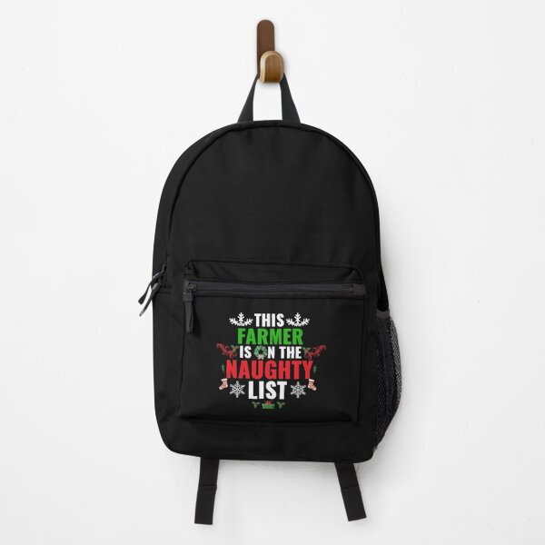 Item preview, This Farmer is on the Naughty list Christmas Xmas designed and sold by losttribe.