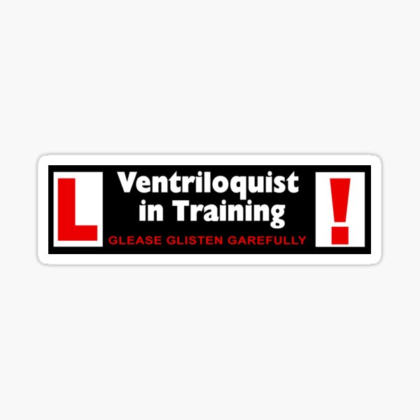 Gleentrilogist Gesign Sticker
