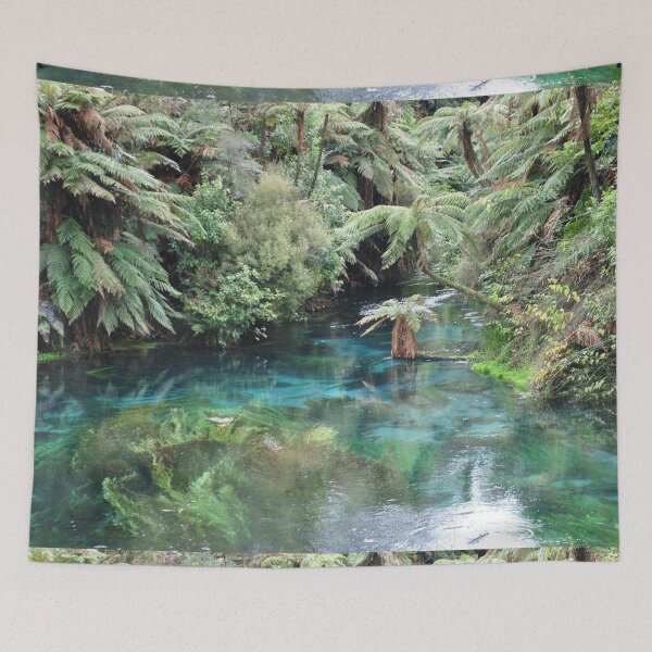 Item preview, Turquoise waters of a New Zealand river designed and sold by EstelleRossetti.