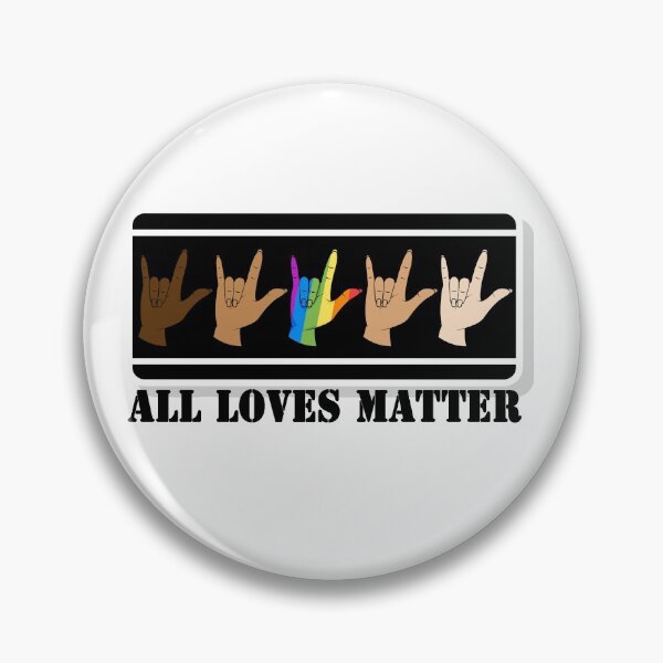Item preview, All Loves Matter - Black Lives Matter Gay Pride Month LGBTQ designed and sold by OhmyShop.