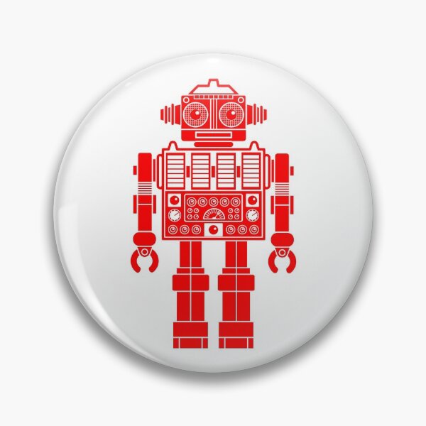 Item preview, Robot 270620/08 - Red and White designed and sold by Artberry.