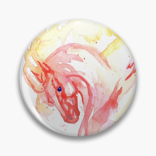 Item preview, Fire Splatter Horse designed and sold by The Raven's Landing.
