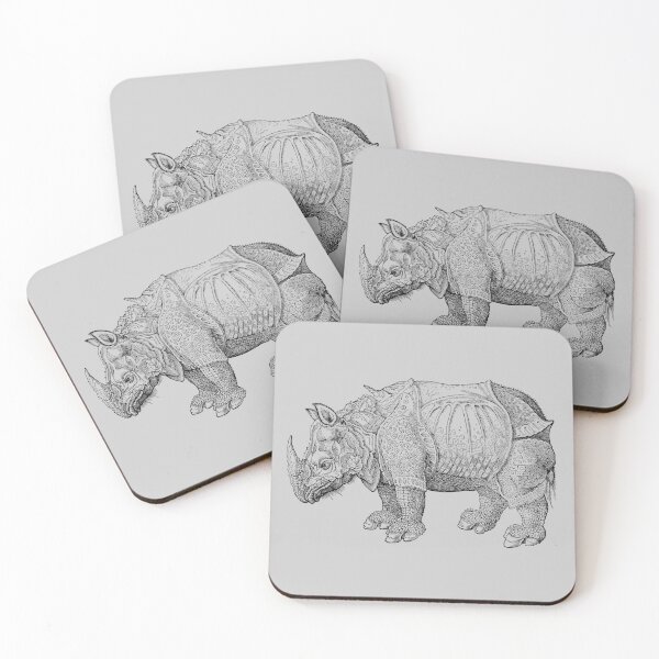Aperçu de l'œuvre Dürer n'avait jamais vu de rhinocéros créée et vendue par ThreeTrees.