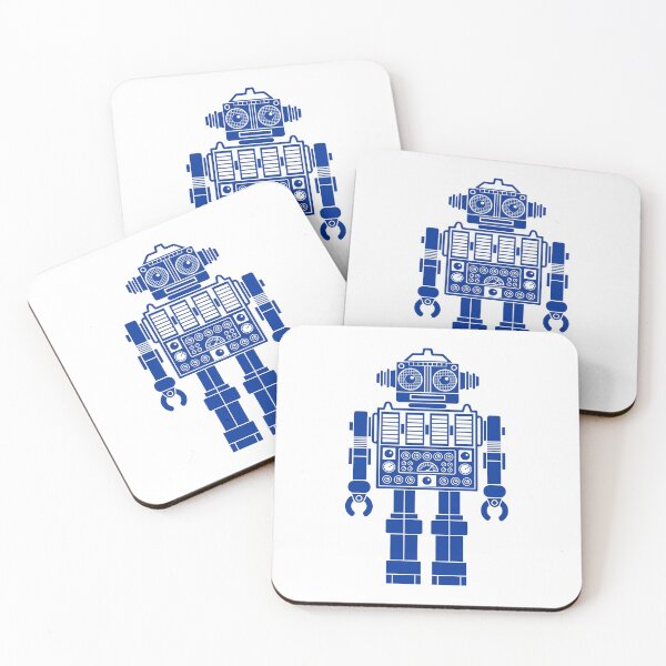 Item preview, Robot 270620/08 - Navy Blue and White designed and sold by Artberry.