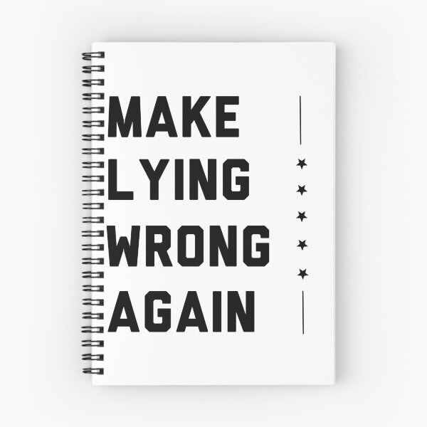 Item preview, Make Lying Wrong Again Anti Trump Political 2020 designed and sold by fourstripes.