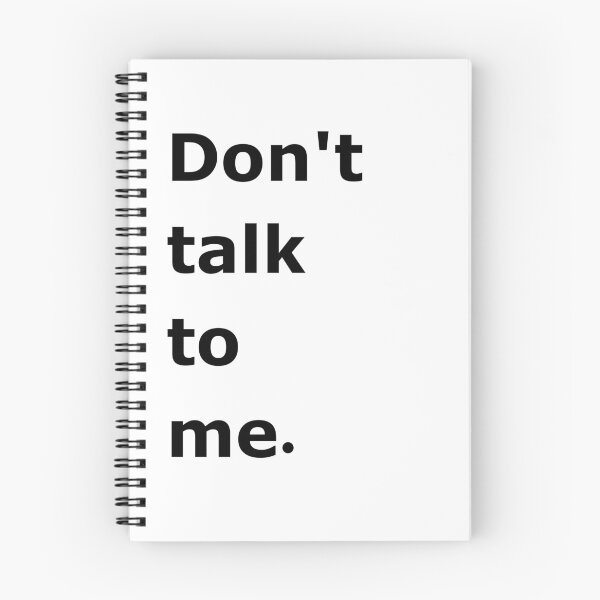 Item preview, Don't talk to me designed and sold by mzainab356.