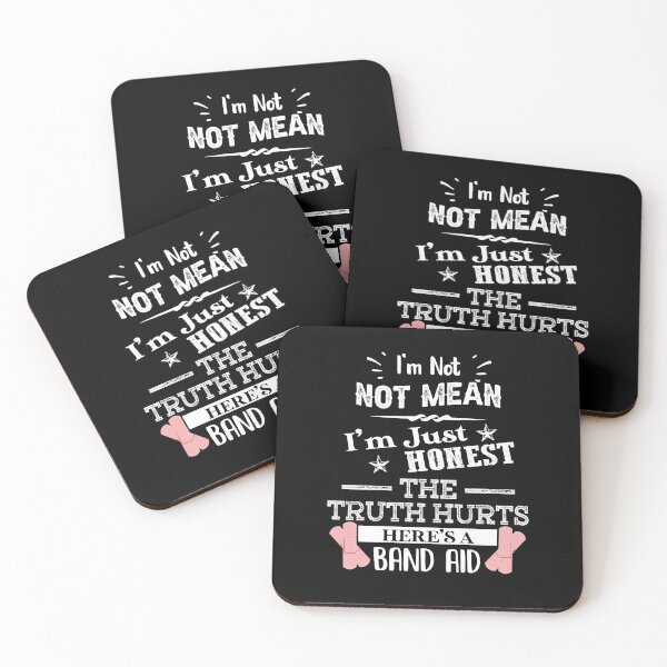 Item preview, I'm Not Mean I'm Honest The Truth Hurts - Funny Humor Saying designed and sold by Dressed For  Duty.