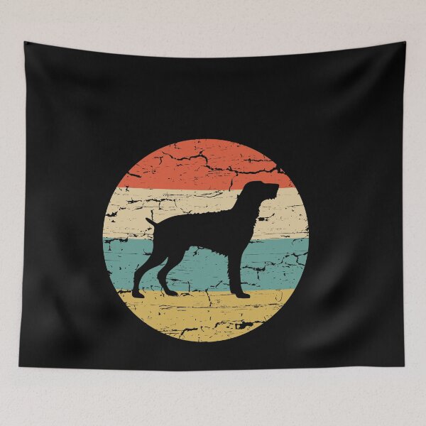 Item preview, German Longhaired Pointer Vintage Retro Dog Lover Gift designed and sold by rafaeltto.