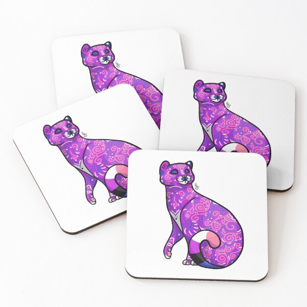 Item preview, Genderfluid Pride Cat designed and sold by voidofstars.