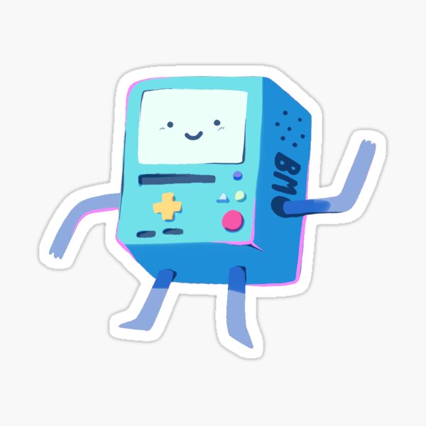 Vista previa del artículo con la obra «Adventure Time BMO», diseñado y vendido por 15greenstarfish.