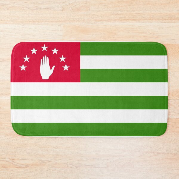 Item preview, Abkhazia Flag Sticker designed and sold by lolotees.
