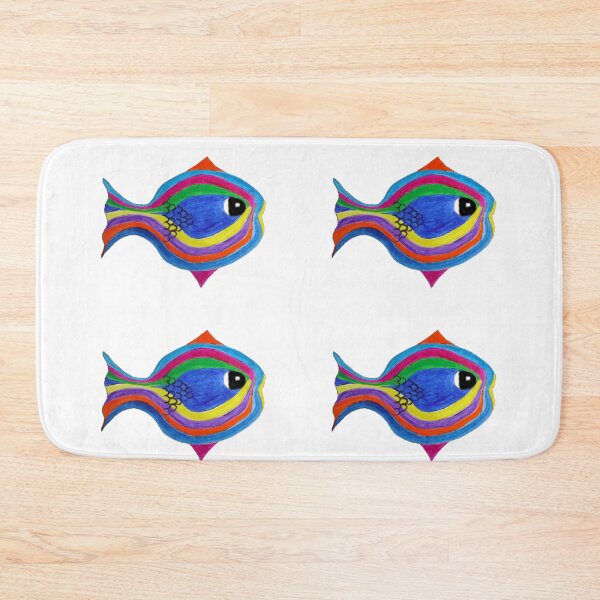Item preview, Multicolor fish designed and sold by JoAnnFineArt.