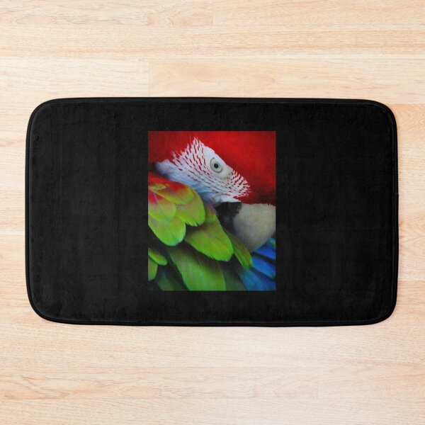 Item preview, Greenwing parrot preening designed and sold by macawmad.