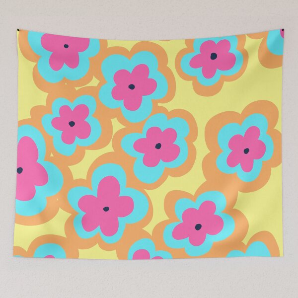 Item preview, doodle flowers designed and sold by AnnieGarbs.