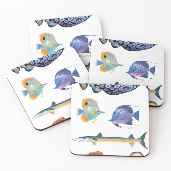 Item preview, Group of fish with Trigger Fish designed and sold by TrevorIrvin.