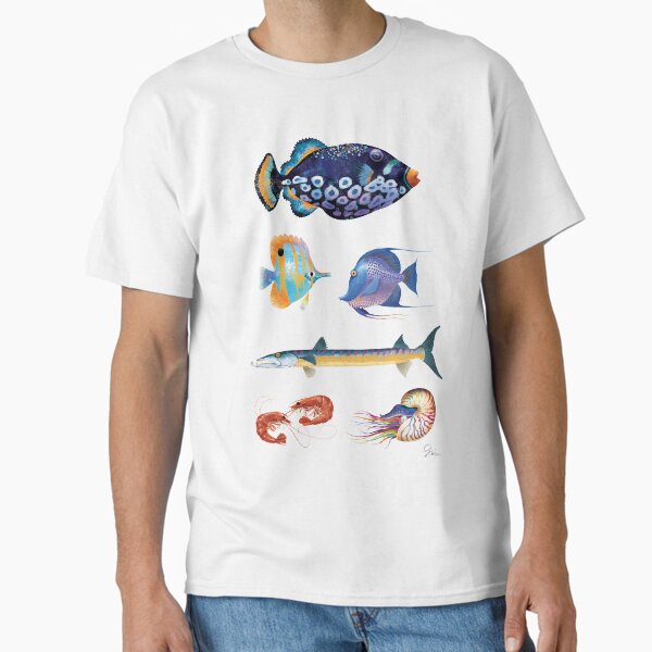 Item preview, Group of fish with Trigger Fish designed and sold by TrevorIrvin.